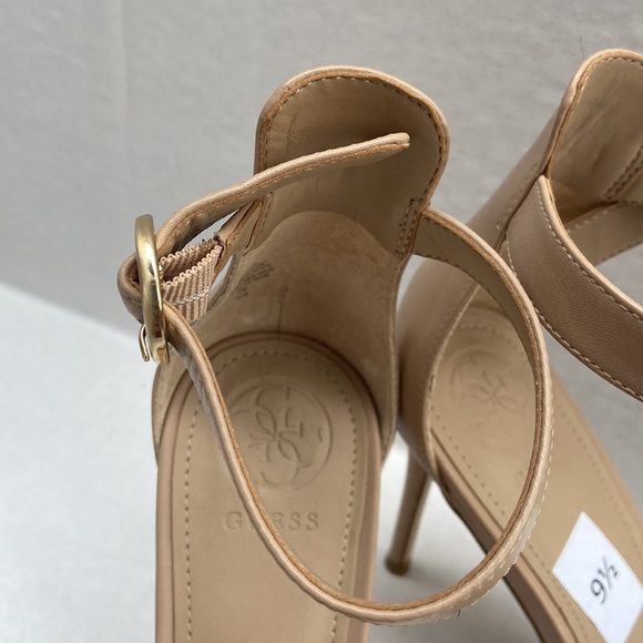 New GUESS Kahlua Ankle-Strap Heels SZ 9.5 - Picture 7 of 10